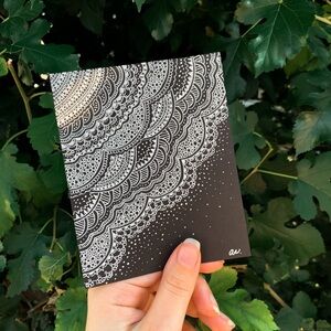 Detailed patterned art drawing